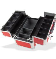 Alukoffer Schminkkoffer Multikoffer AK3 Rot