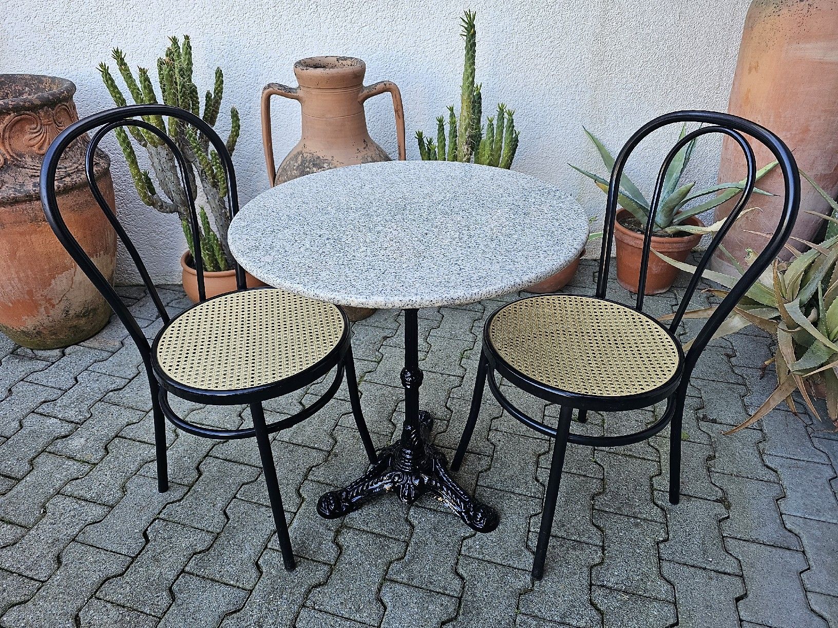 Tavoli: Bistrotisch Granittisch 2 Stühle – Usato da Villnachern venduto da hasta08 1