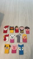 Handmade Finger Puppets - Perfect for Winter Story Time!