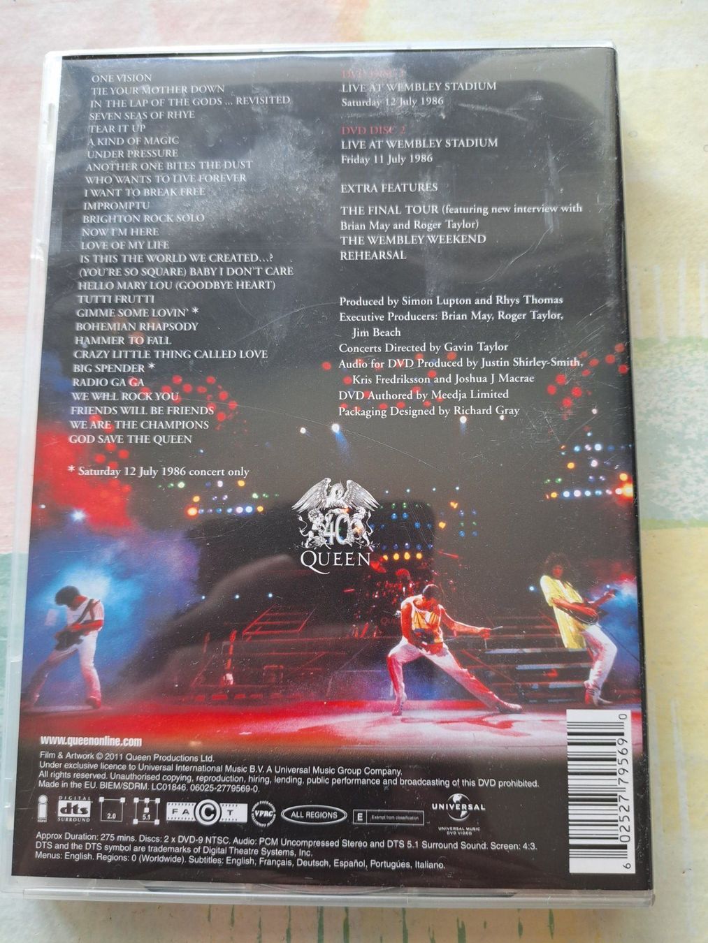 Alle DVDs: Cd Queen - Live at the Wembley Stadium – Gebraucht aus Pully von bro_n52j 1