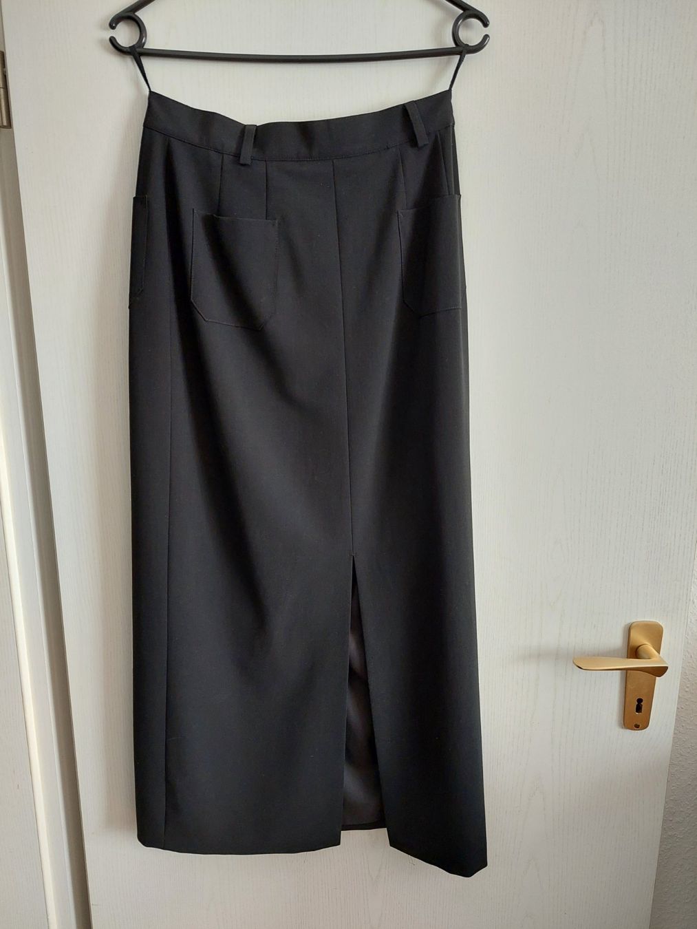 Gonne: Rock Midi Gr. 38 schwarz Marke: Hirsch – Usato da Diegten venduto da isetta590 1