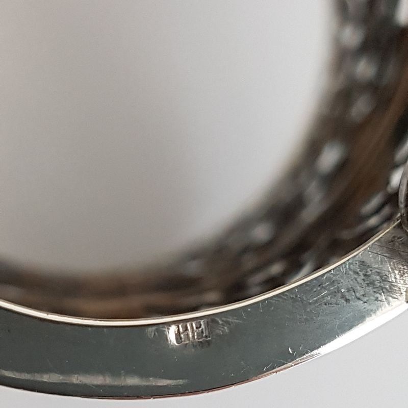 Zuccheriere: Antike Senfbehälter Silber mit Deckel 1928 – Usato da Kaltbrunn venduto da Lexus3 6