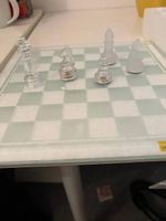 Schachspiel komplett aus Glas vollständig