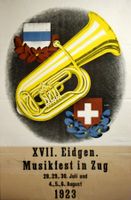 Eidgen. Musikfest in Zug 1923