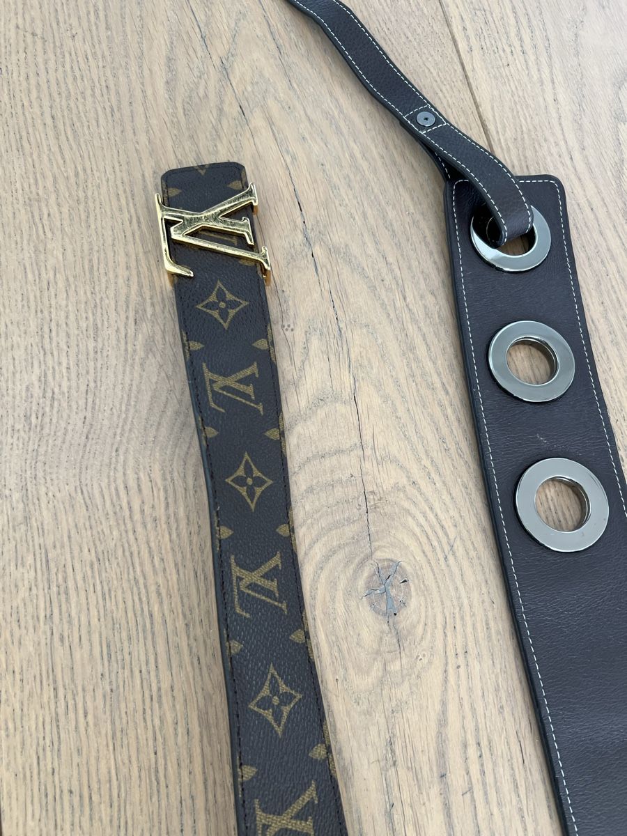 Louis Vuitton Cinture: 4Gürtel  Louis Vuitton, escada Ledergürtel - Gr.M – Usato da Meilen venduto da Dievondort 1
