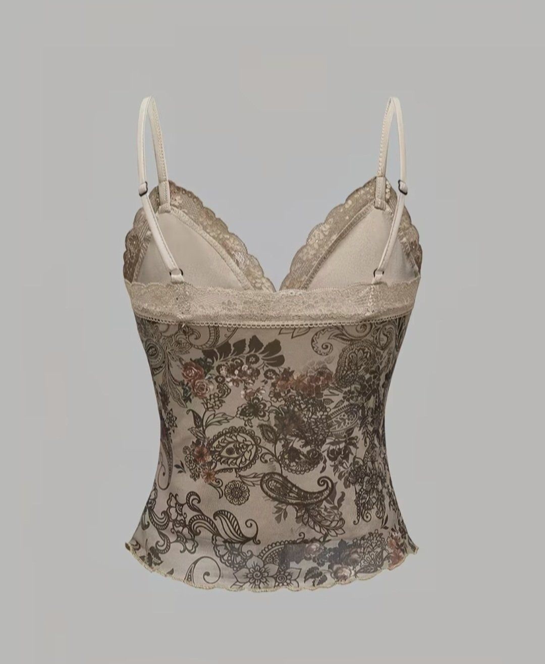 Tops: Beiges Blumentop Gr M – Neuf (Voir description) à Münsingen par BlackTears-3 2