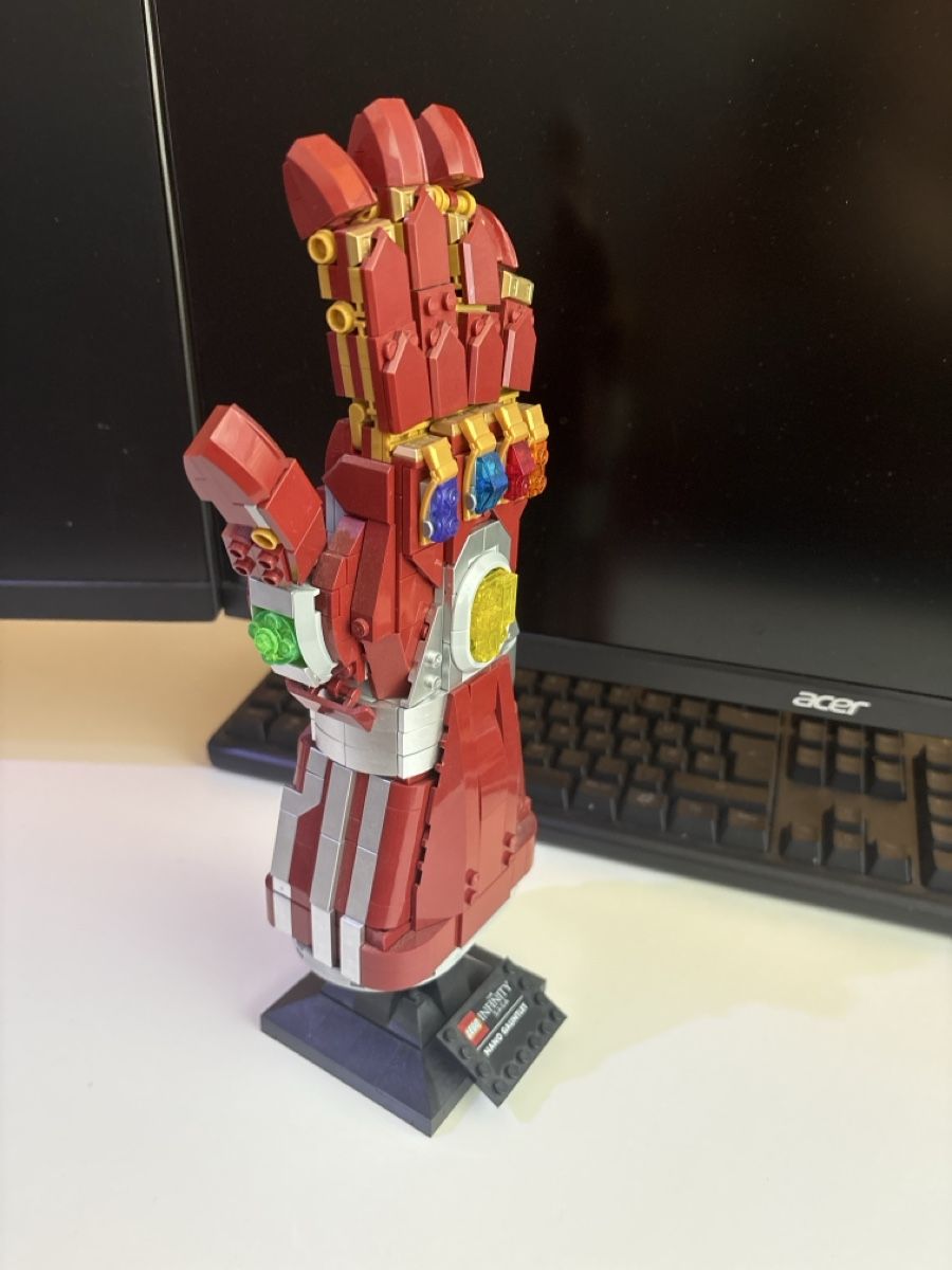 Lego Statuette: Marvel Infinity Handschuh – Usato da Bülach venduto da kim_k2fn 3