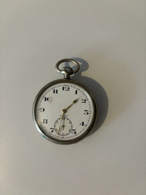 Silberne Taschenuhr, Funktionstüchtig