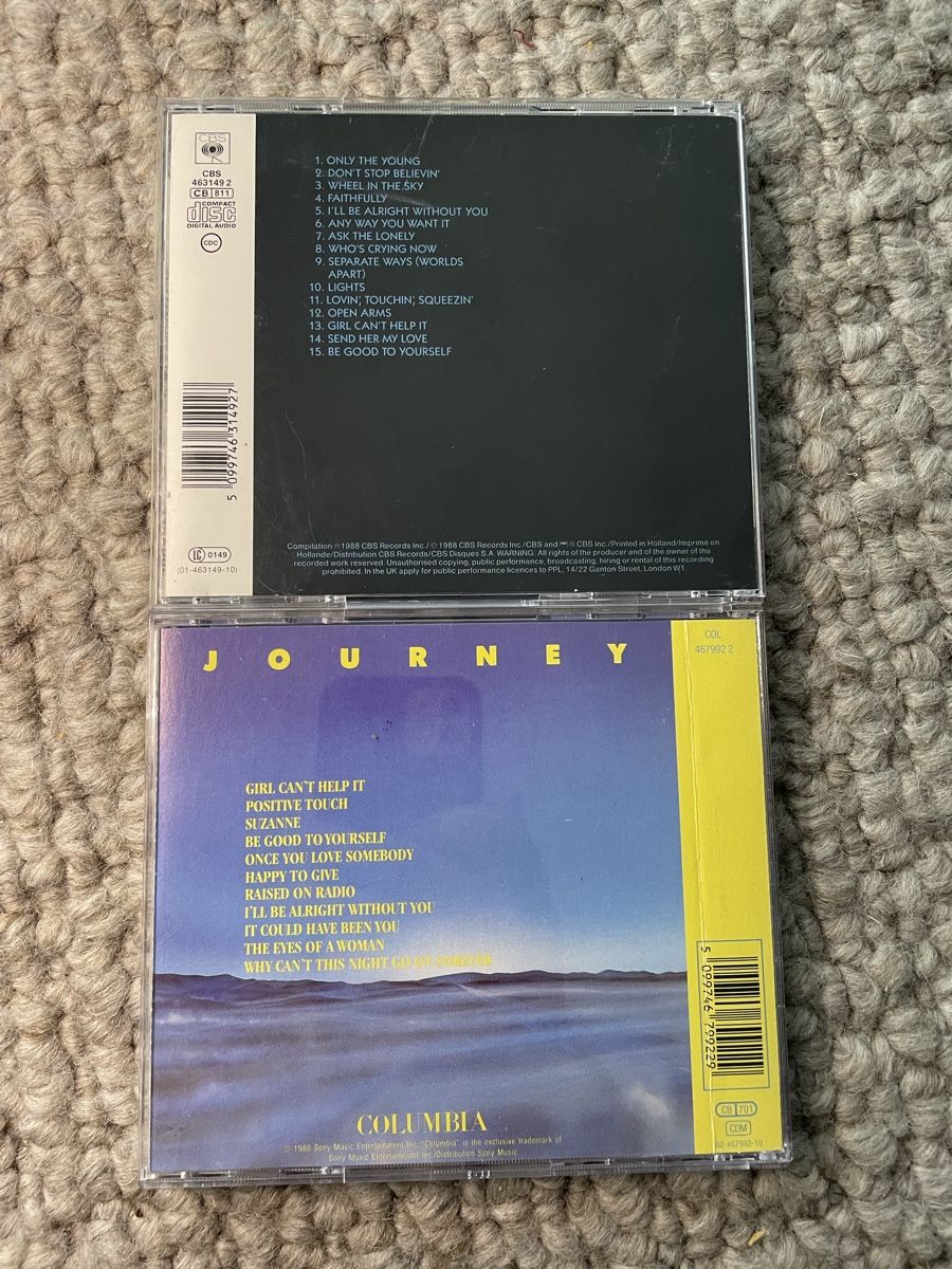 CDs: 2x Journey  – D'occasion à Reinach AG par trigger7811 2