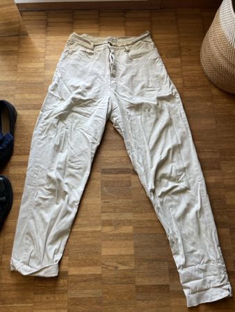 Cotton Line Damen Jeans beige Grösse 31 guter Zustand