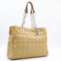 Lady Dior Lackleder Handtasche