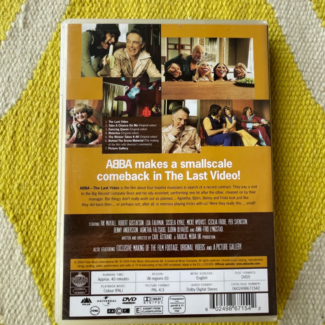 Tutti i DVDs: ABBA-DVD THE LAST VIDEO – Usato da Rorschacherberg venduto da CD-Roli 1