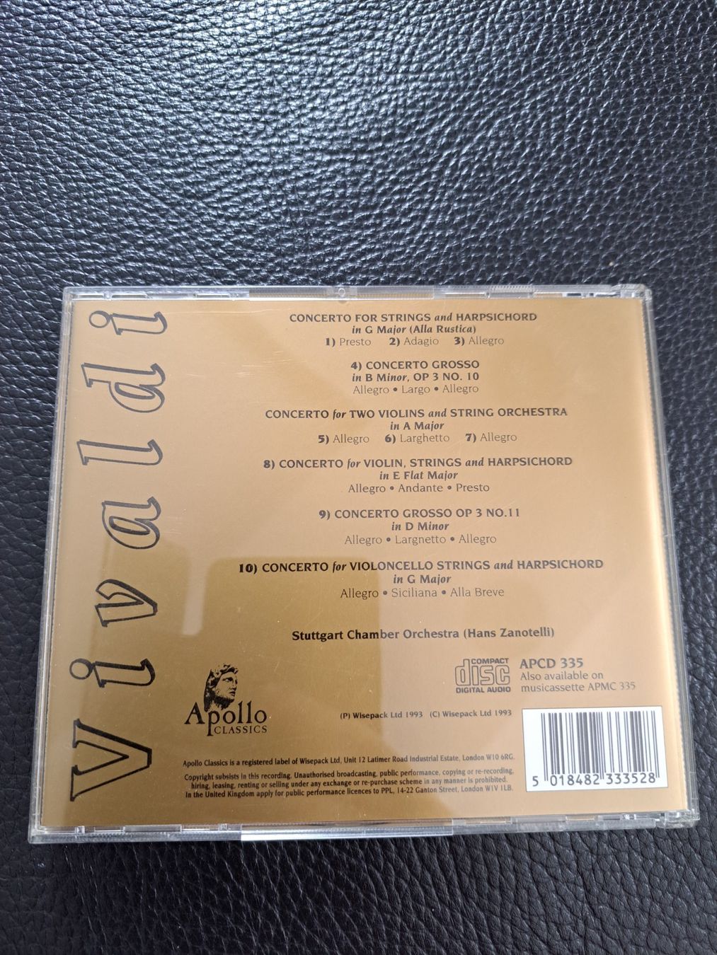 CDs: CD Vivaldi – D'occasion à Marly par mic_7k82 1