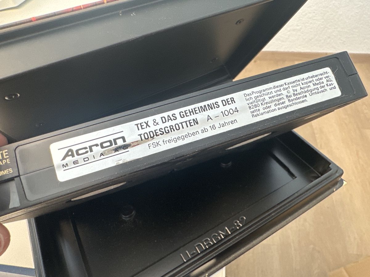 Tutti i VHS: Tex und das Geheimnis der Todesgrotten VHS – Usato da Zollikofen venduto da Taximan89 1