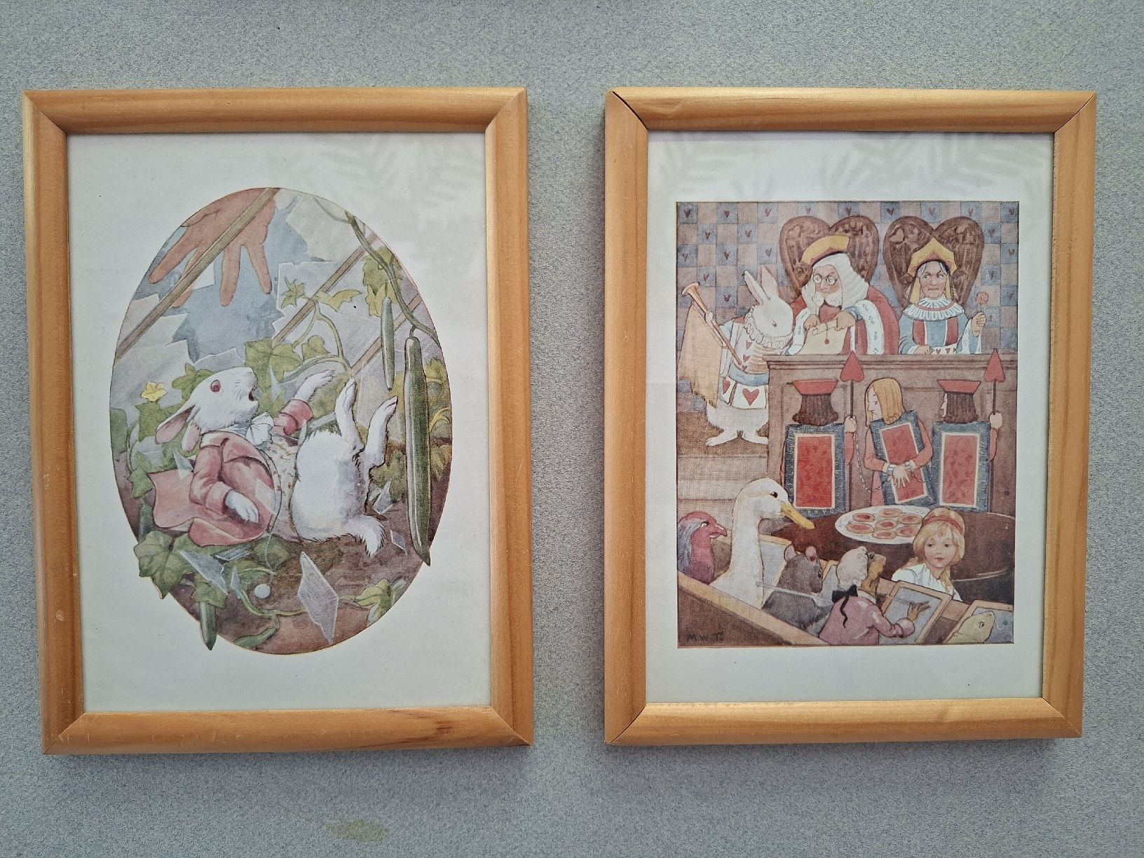 Gemälde: Alice in Wonderland Gemälde Set – Gebraucht aus Bremgarten b. Bern von nadine.k 7