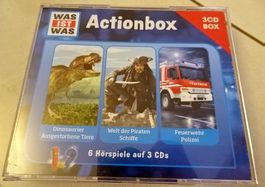 Was ist was Actionbox 3 CD Box mit 6 Hörspielen
