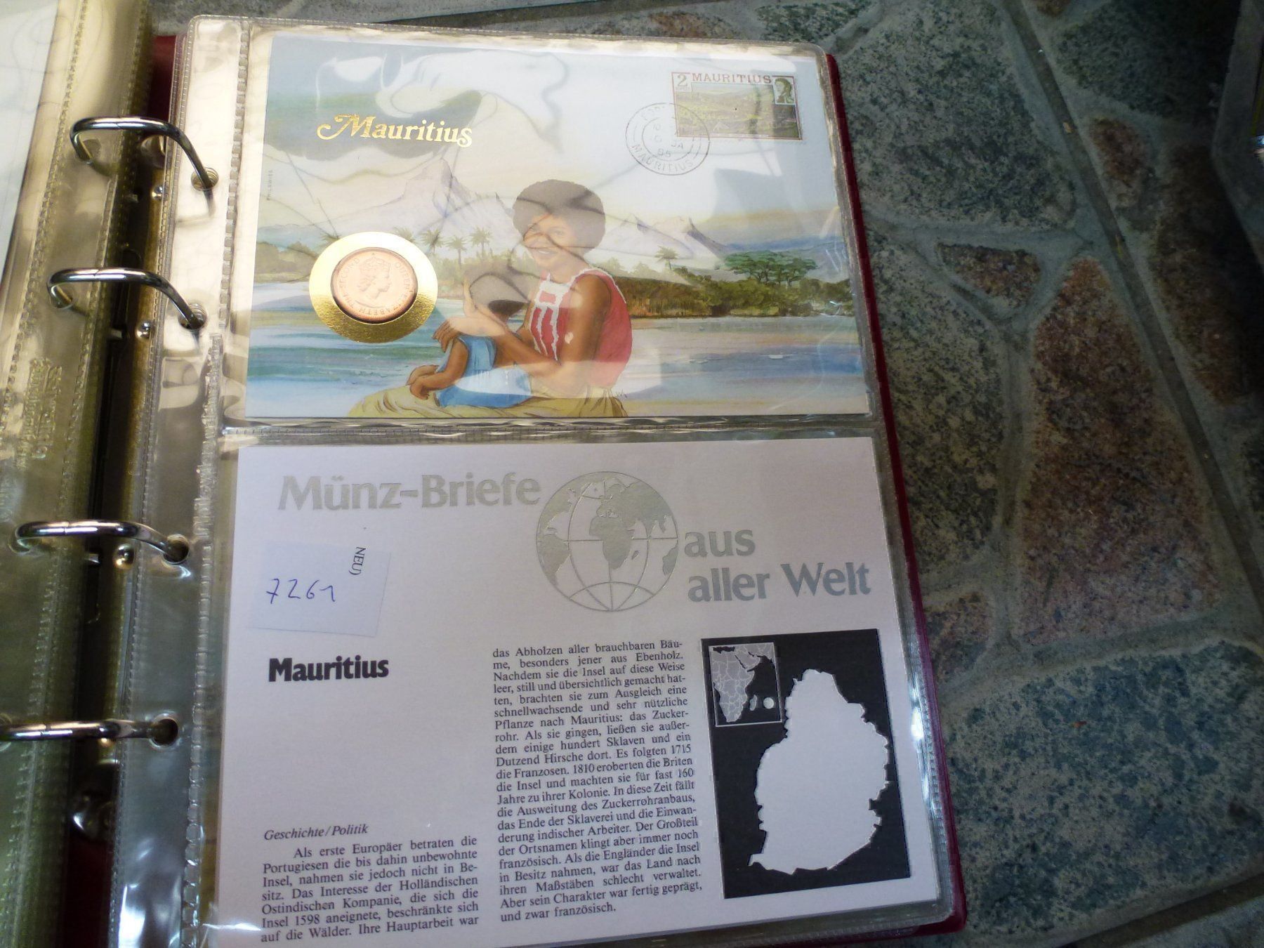 Tutti le monete: Münzbrief Mauritius – Usato da Olten venduto da Disc-Verkauf
