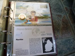 Münzbrief Mauritius