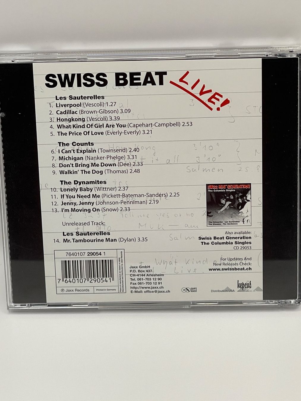 CDs: Swiss Beat Live – Gebraucht aus Rüti ZH von alumedien 1
