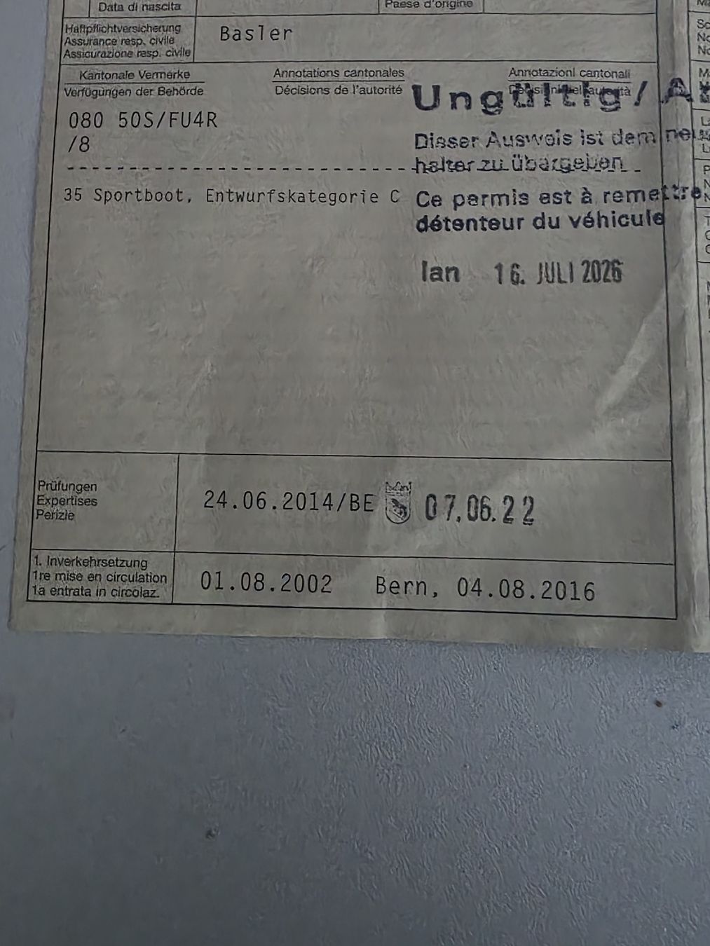 Honda Boote: Honda Schlauchboot ink. 8Ps Motor – Gebraucht aus Walliswil b.Wangen von Holz1234567 2