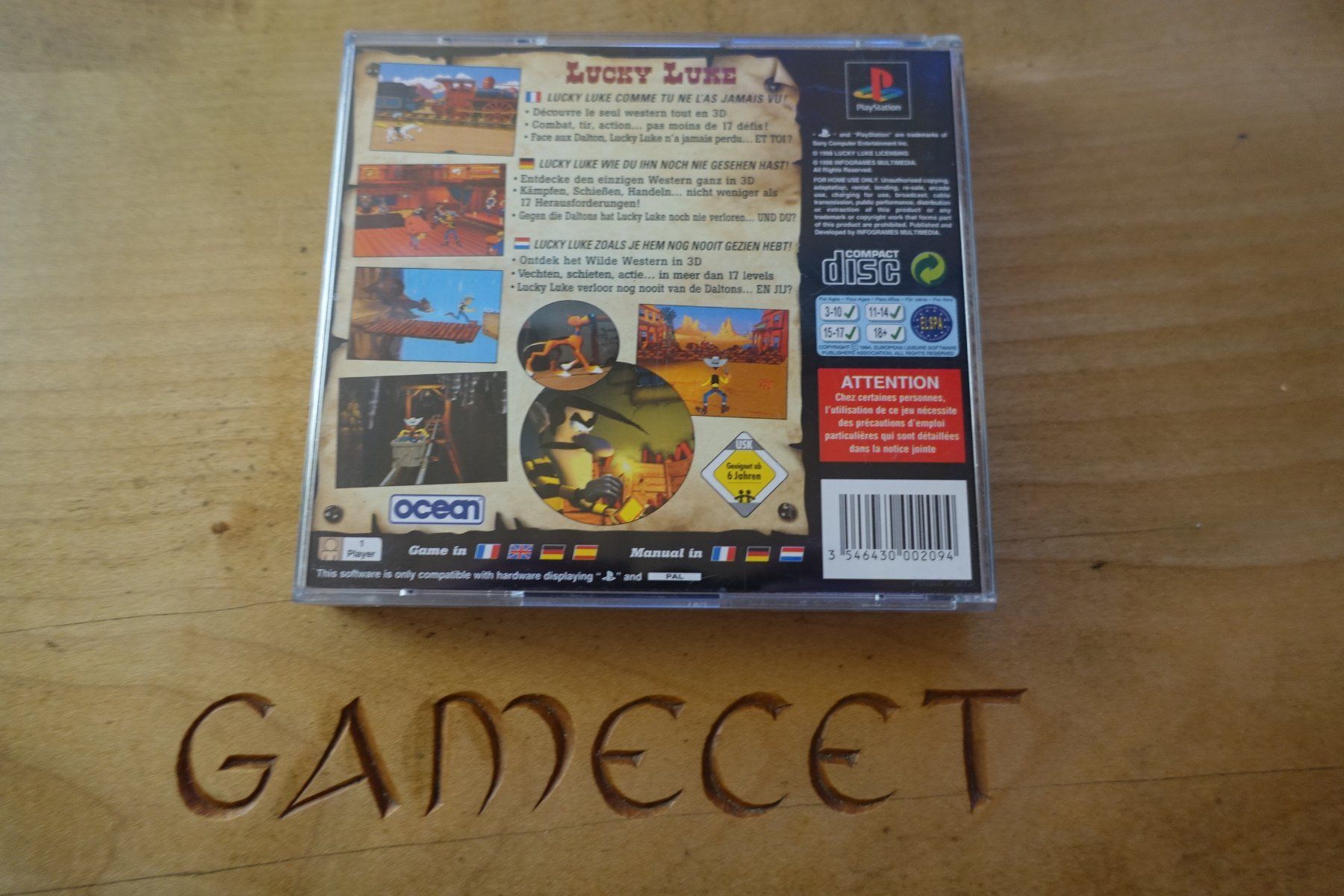 Sony Spiele: Lucky Luke – Gebraucht aus Steinach von Gamecet 3