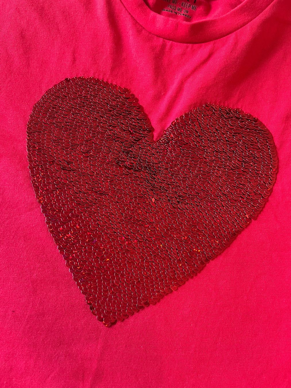 Next Camicette, T-shirt & Top: Red long sleeve interactive top - 6 years (116cm) – Nuovo (secondo la descrizione) da Genève venduto da dmt_y25y 2