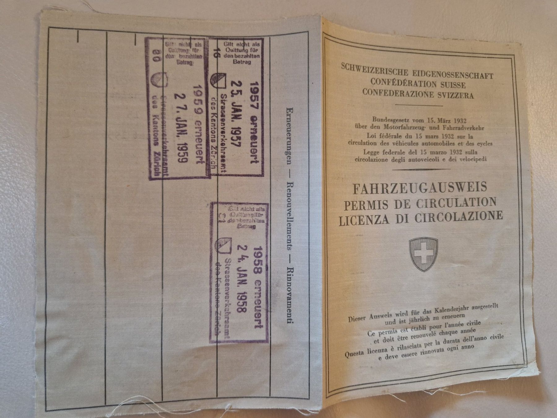 Documenti: Fahrzeugausweis – Usato da Wetzikon ZH venduto da Hella73 1
