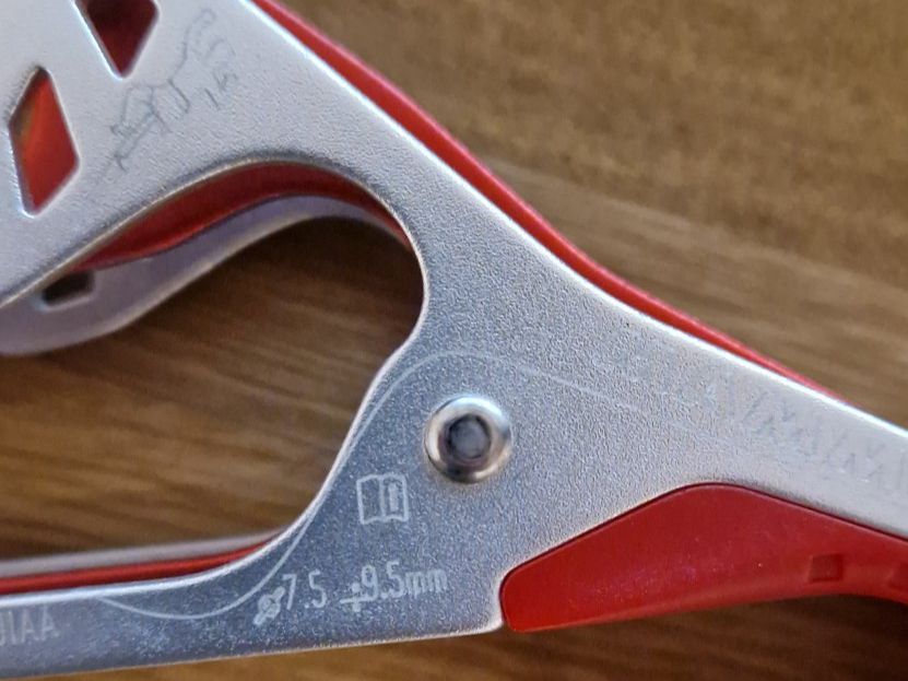 Attrezzatura da arrampicata: Mammut Smart Alpine 7.5-9.5 – Usato da Orbe venduto da cedec44 3