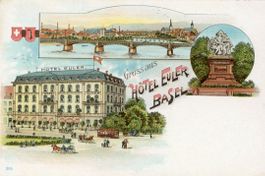 Basel  BS   mit Hôtel EULER       ca. 1900