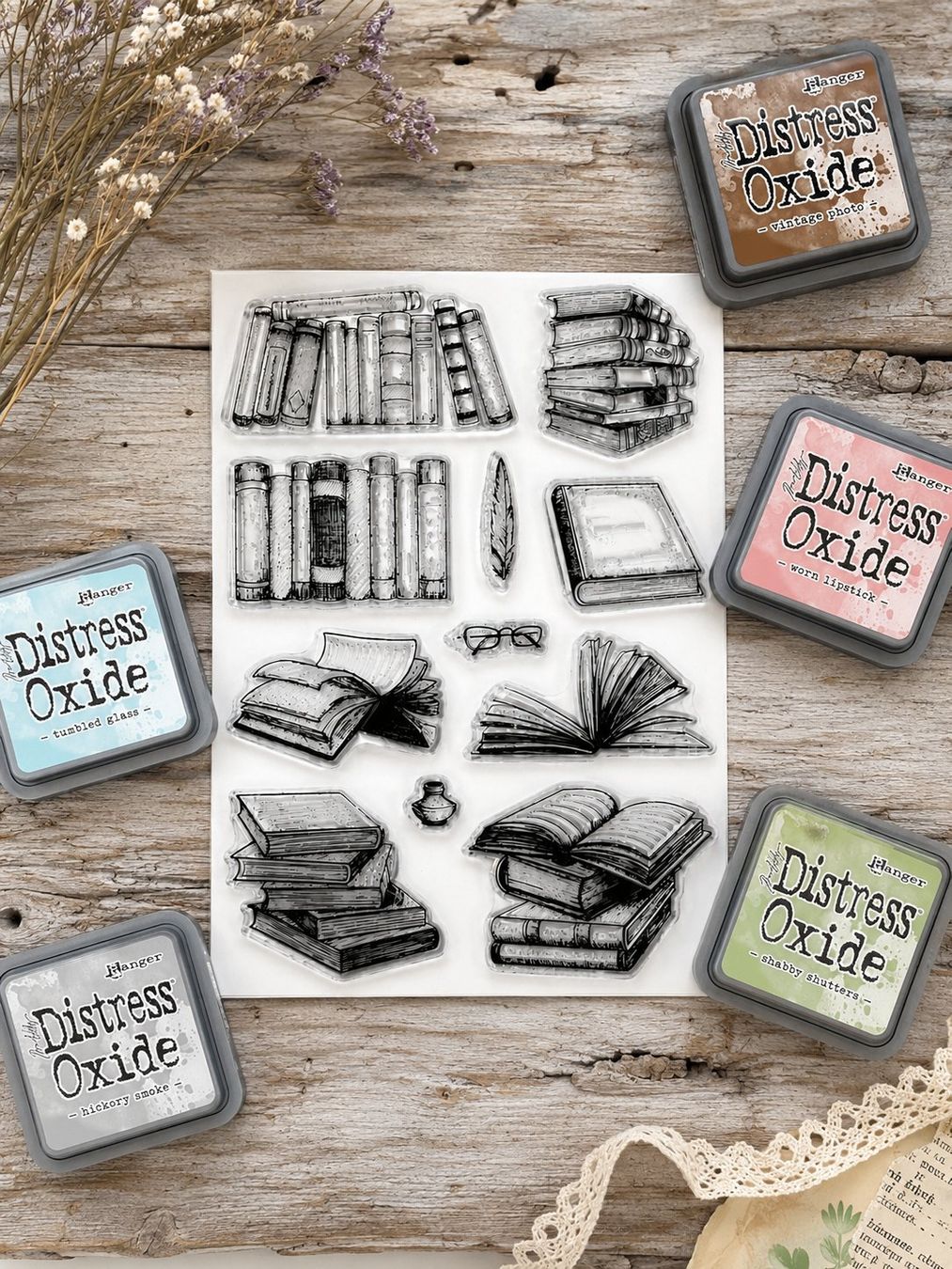 Timbri: Neues Set  Motivstempel  Bücher – Nuovo e nell'imballaggio originale da Effretikon venduto da wenuss