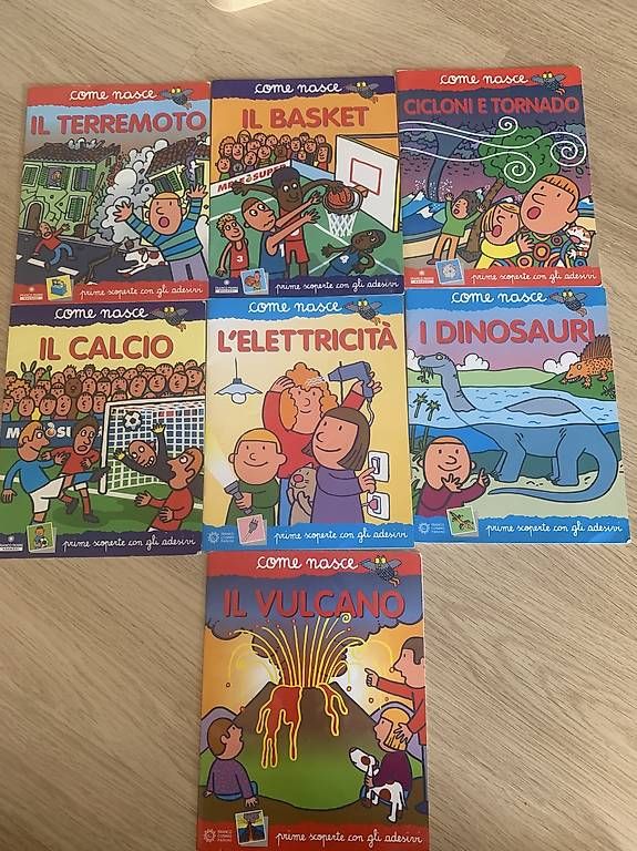 Libri: 7 libri Come nasce  educativi per bambini – Usato da Cadro venduto da gio_w5nc 1