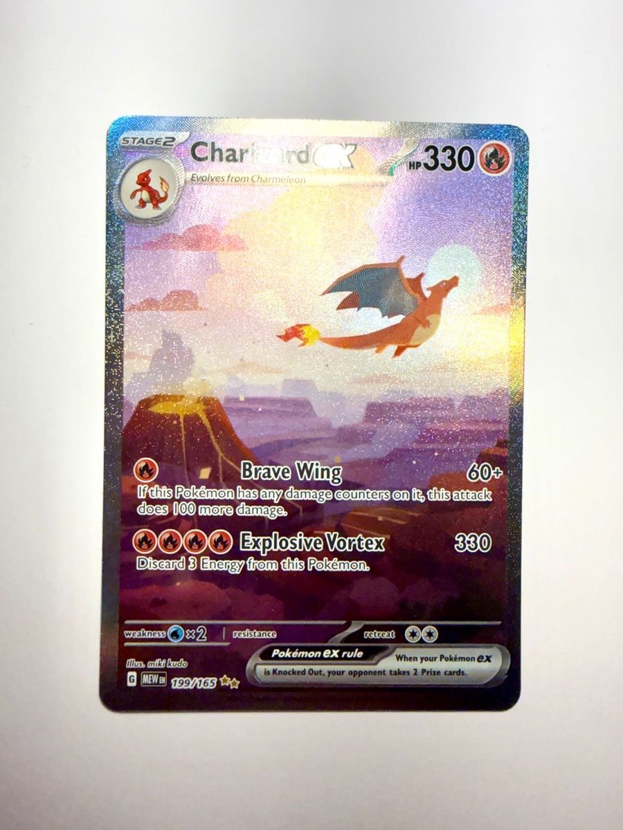 Pokémon Carte collezionabili: Pokémon MEW Charizard ex 199/165 EN – Nuovo (secondo la descrizione) da Läufelfingen venduto da Seraphim13 1