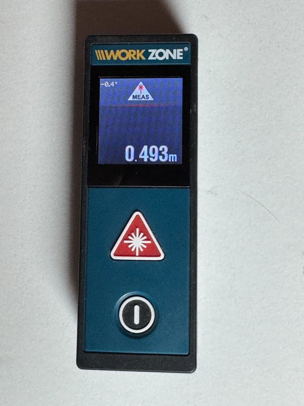 Laserliner Misurare: Laser Messgerät WORKZONE Typ: dTape520T – Usato da Ins venduto da funkflieger