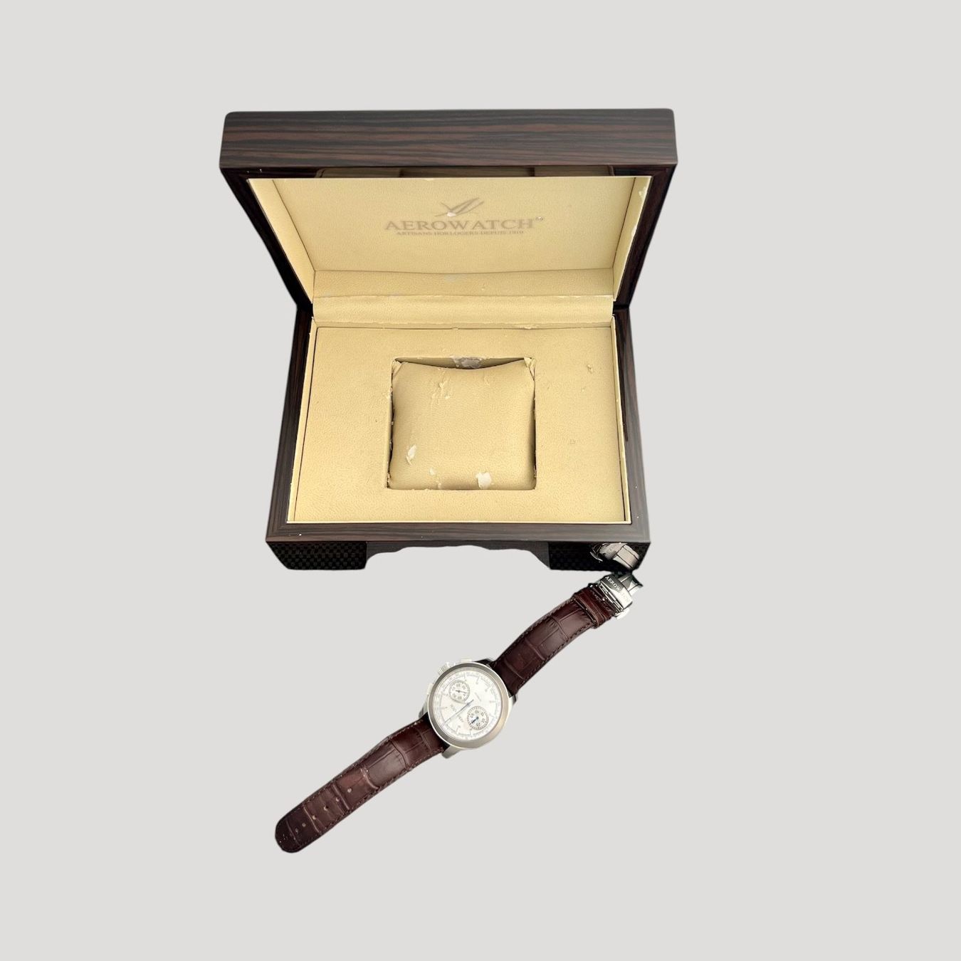 Aerowatch Orologi: Aerowatch Chronograph Automatic Uhr NEW Full Set – Nuovo (secondo la descrizione) da Apples venduto da the_7jtf 7