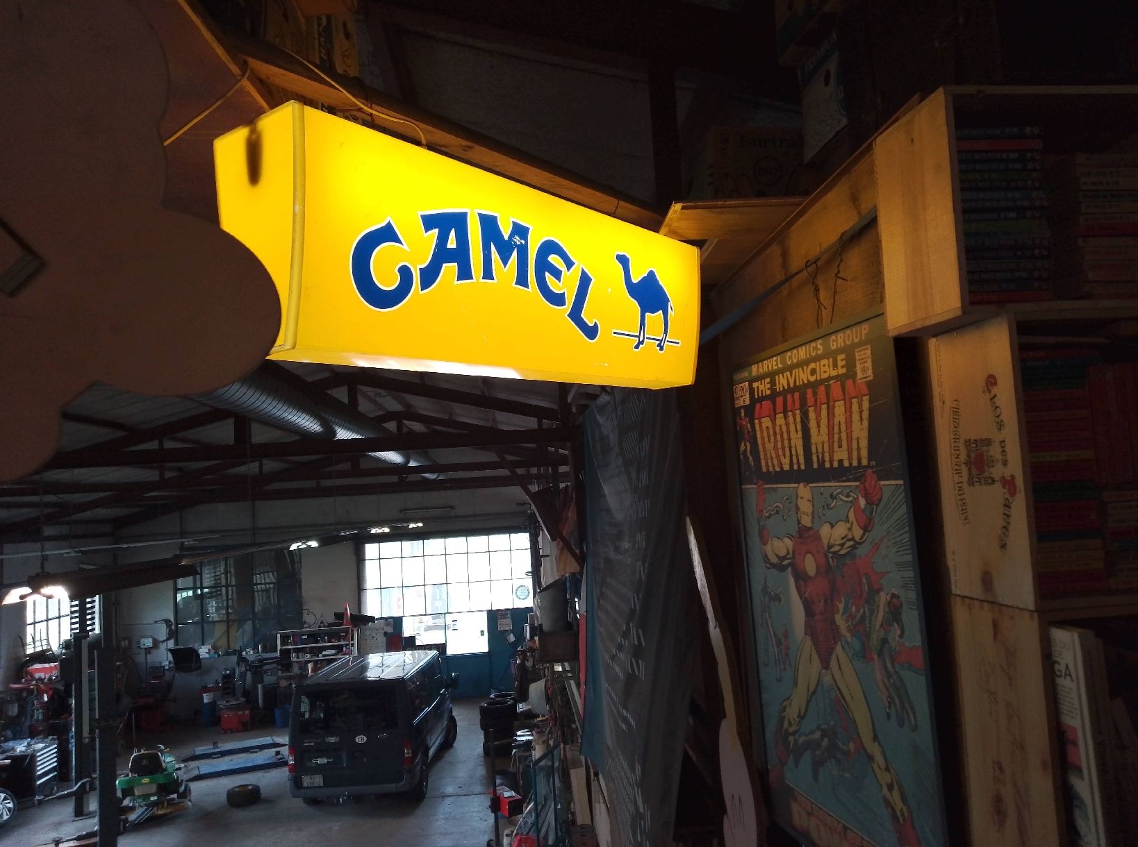 Tutte le decorazioni: enseigne lumineuse Camel – Usato da saillon venduto da Lamateur 4