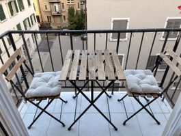 IKEA Outdoor Table + 2 Chairs 