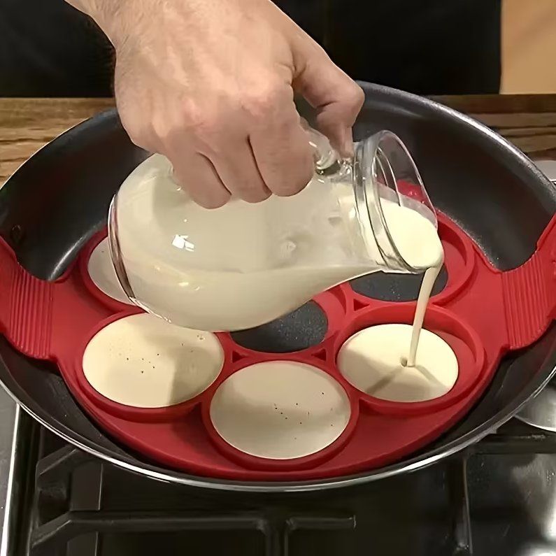 Teglie da forno: Silikon Pfannkuchen- und Eierformen – Nuovo e nell'imballaggio originale da Reinach BL venduto da Deinfashion 2
