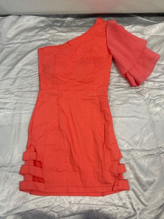 Cocktailkleid Minikleid Figurbetont Stretch Gr S NEU