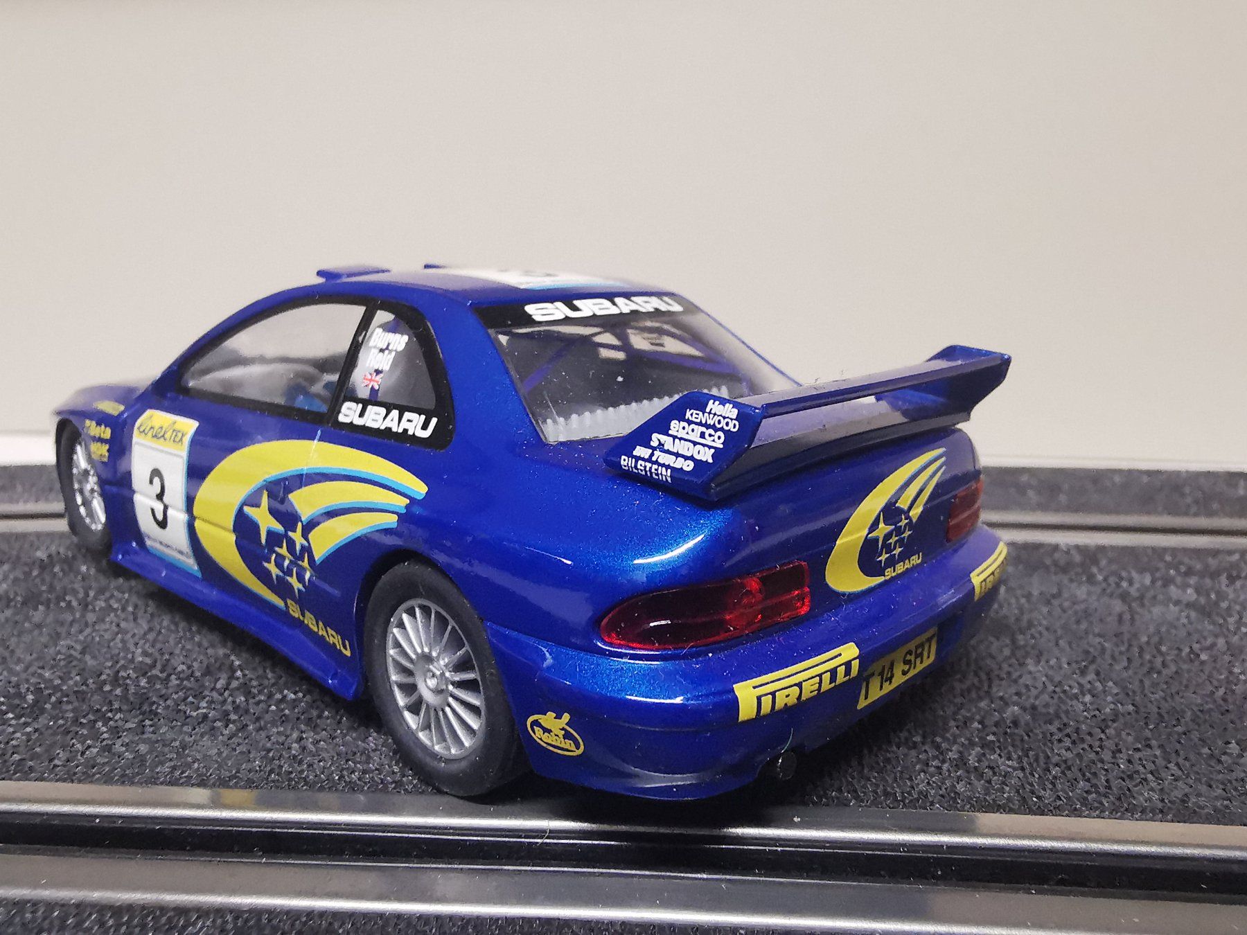 Piste: Scalextric Subaru WRX  1/32 – Usato da Winterthur venduto da Lonpos1 5