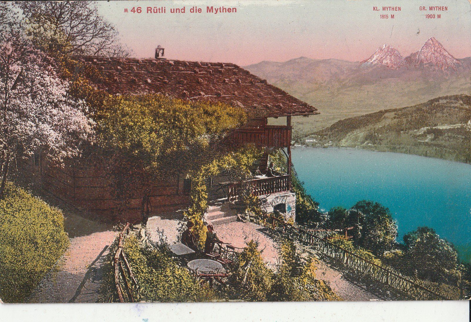 Cartes postales: Haus Rütli – D'occasion à Lumbrein par made02