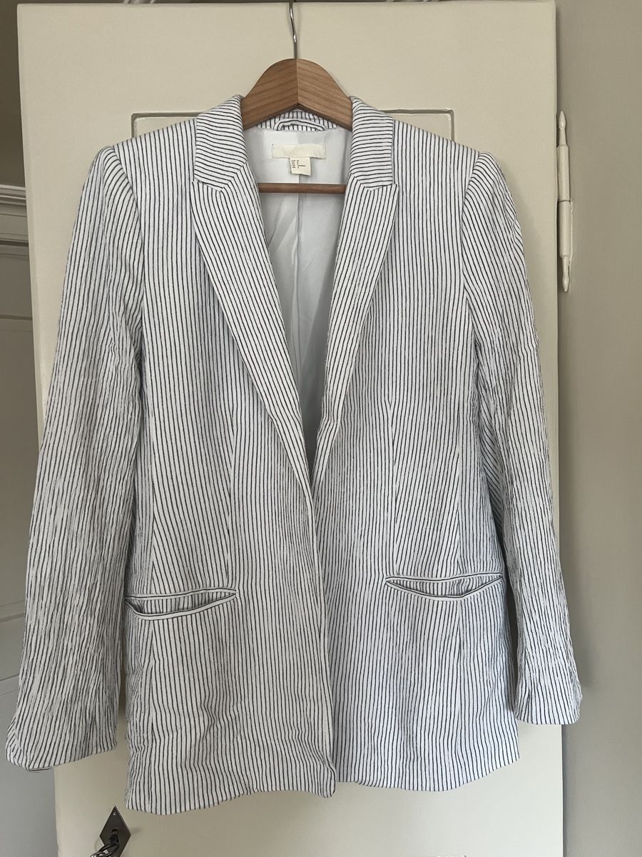 H&M Giacche: H&M Blazer, gestreift, Gr. 36, Frühlings-Look – Usato da Zürich venduto da Phoebeli