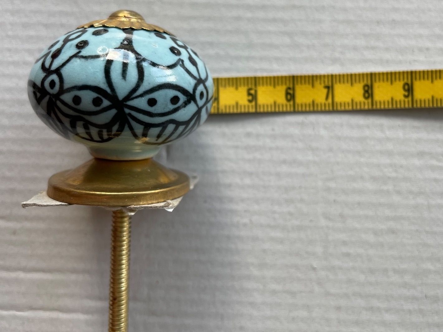 Bottoni: KNAUF Keramik hellblau – Nuovo e nell'imballaggio originale da Zürich venduto da echt01 3