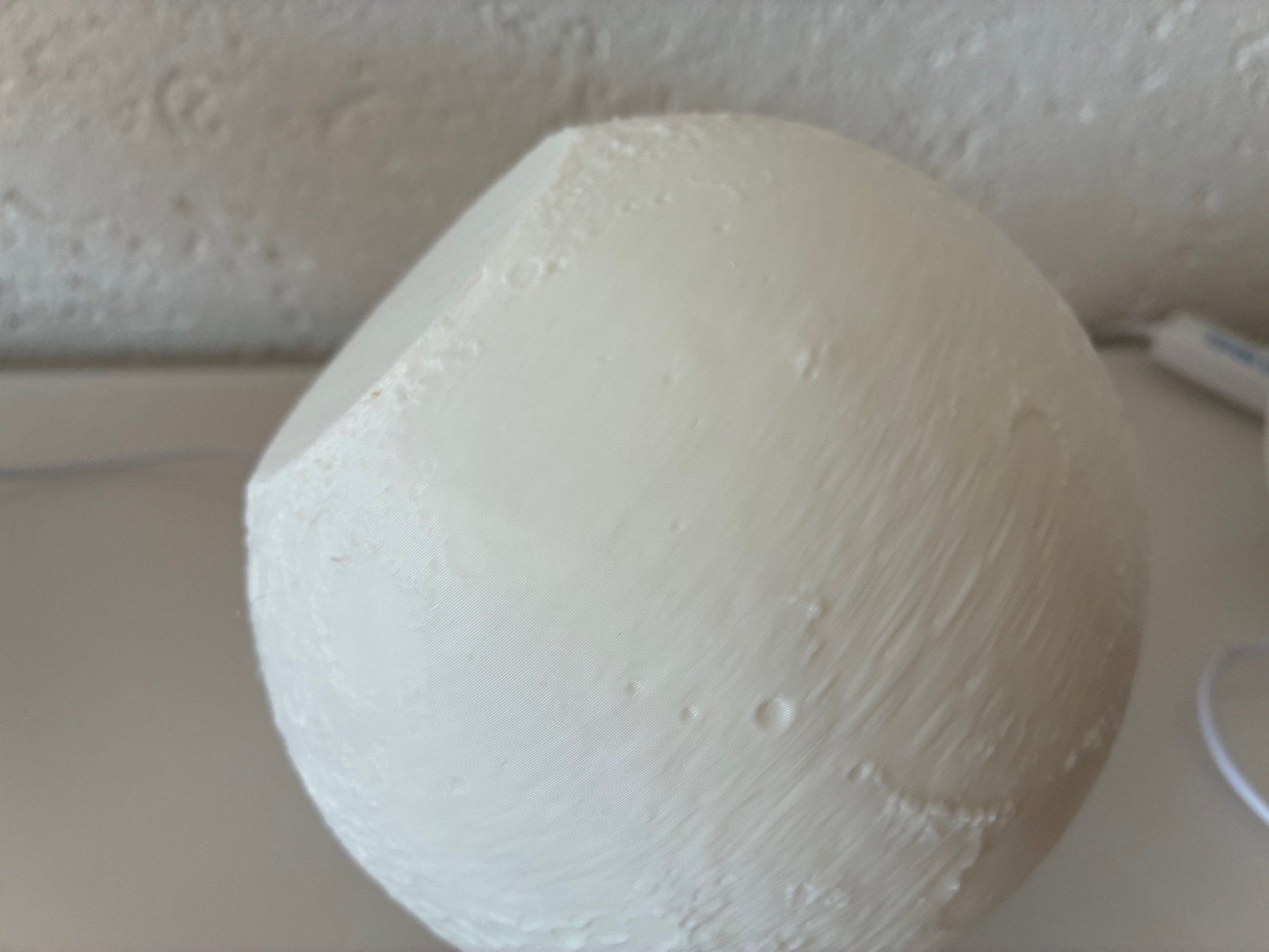Tutte le decorazioni: Dekoration 3D Mond Kugel weiss NEU – Usato da Sissach venduto da tu44 2