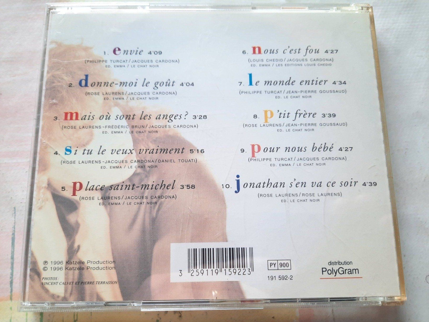 CDs: Cd Rose Laurens - Envie – Gebraucht aus Pully von bro_n52j 1
