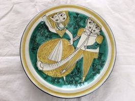 MID CENTURY / VINTAGE SCHALE LUZERNER KUNSTKERAMIK