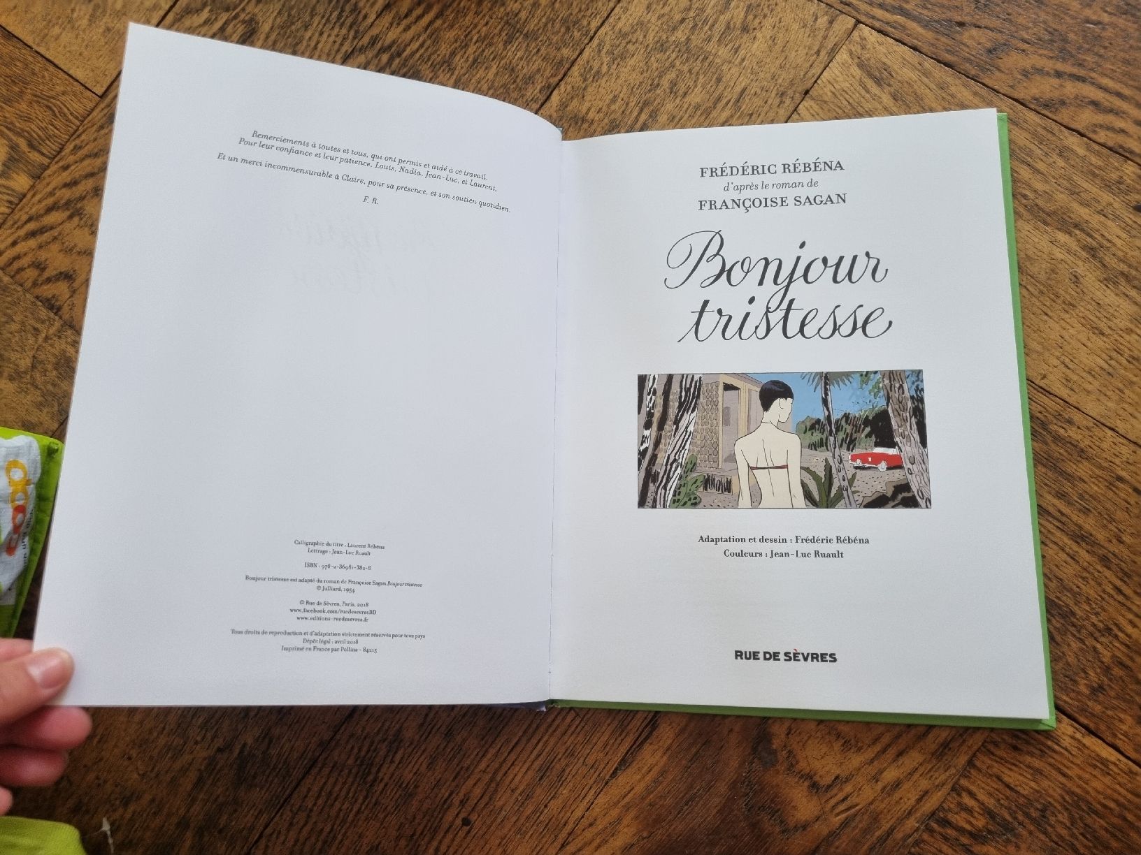 Comics: Bonjour Tristesse, Rebéna/Sagan, BD – Gebraucht aus Fribourg von sal_5ln6 4