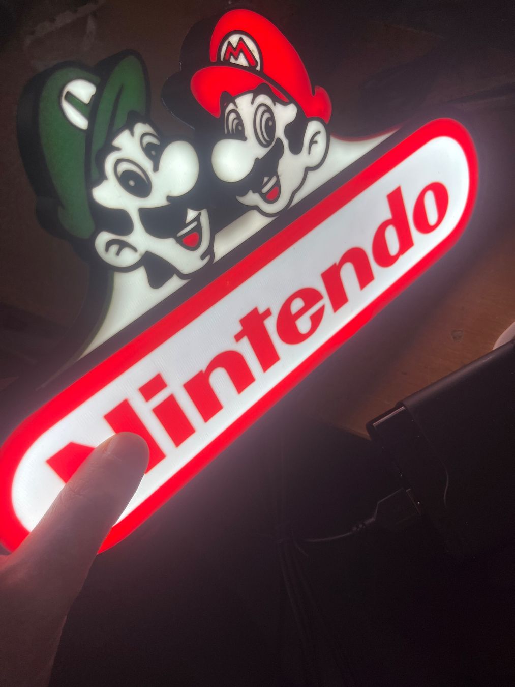 Lampade: Lampe Nintendo LED Mario et Luigi – Nuovo (secondo la descrizione) da Noville venduto da Berlusconi55