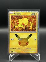 Pikachu Celebration 30th Pokémon Karten DE