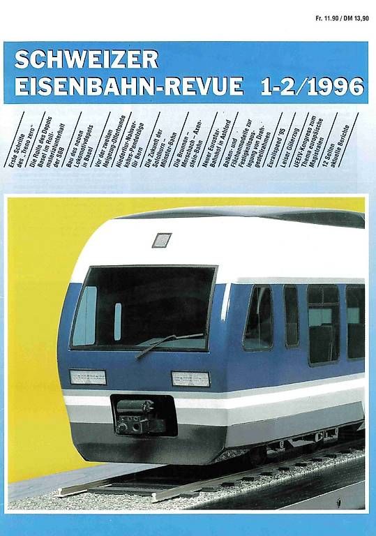 Zeitschriften & Magazine: Schweizer Eisenbahnrevue SER Jahrgang 1996 – Gebraucht aus Winterthur von rivella86