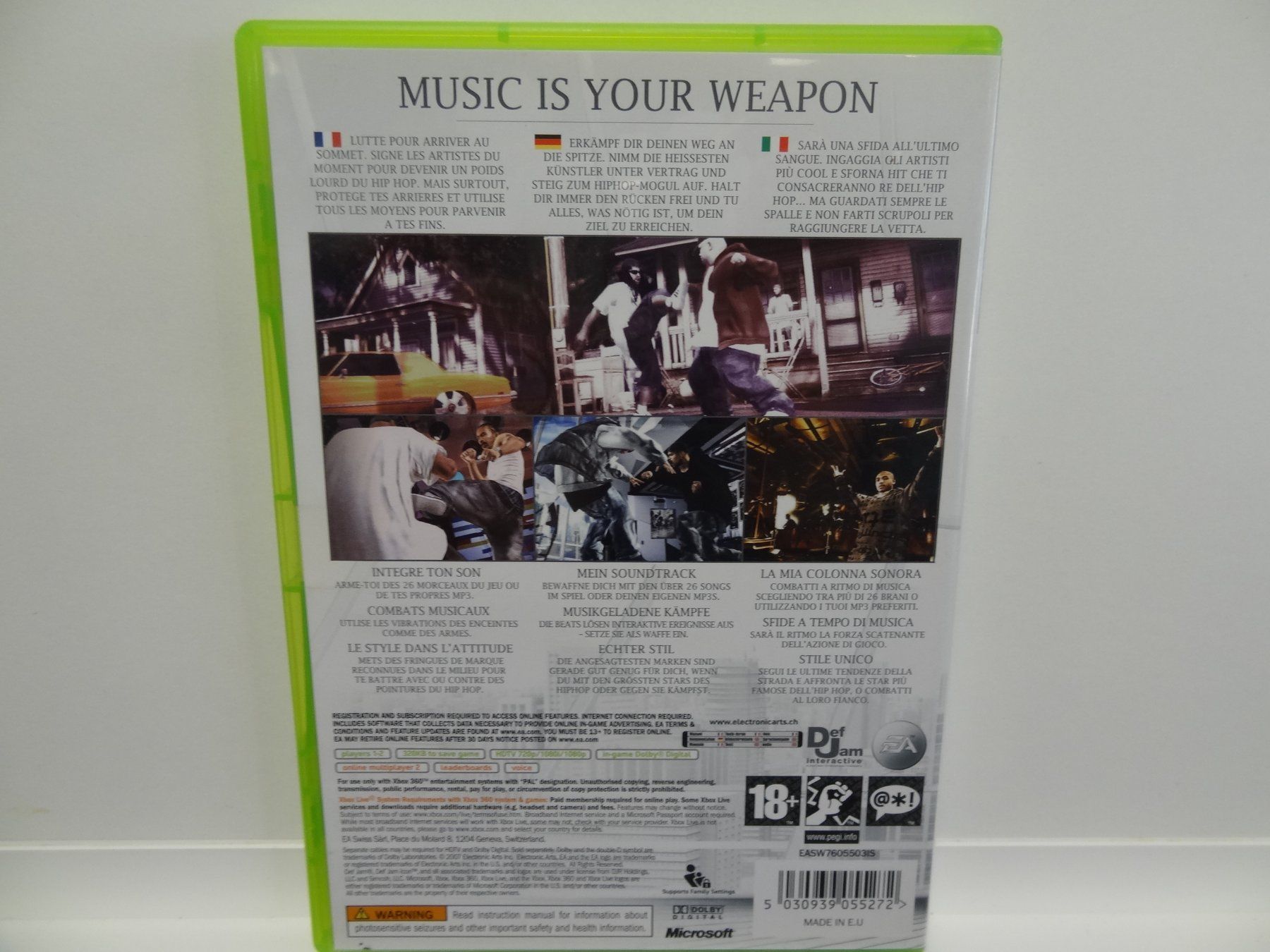 Microsoft Spiele: Def Jam ICON Xbox 360 – Gebraucht aus luzern von musicandart 1